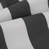 Streifenstoff TX-14 – Grau gestreift