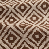 Geometrischer Stoff JH-07 – Braun