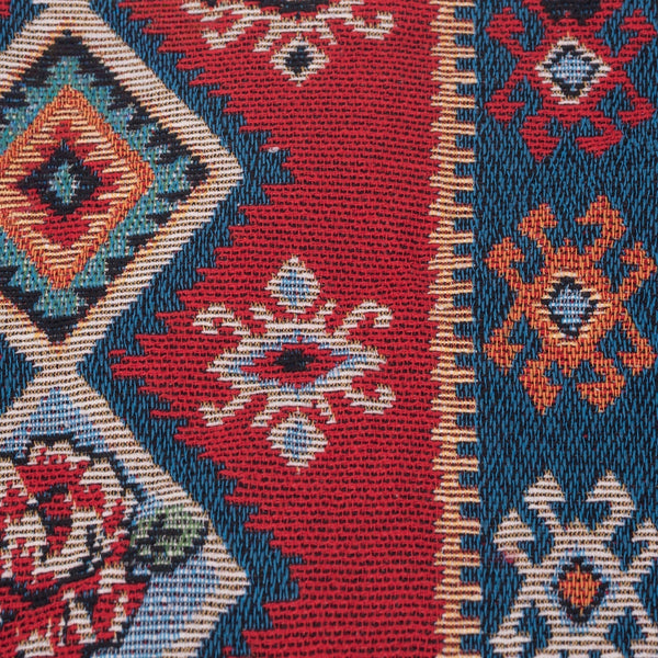 Blumenstoff FF-01 – Multicolor Rot